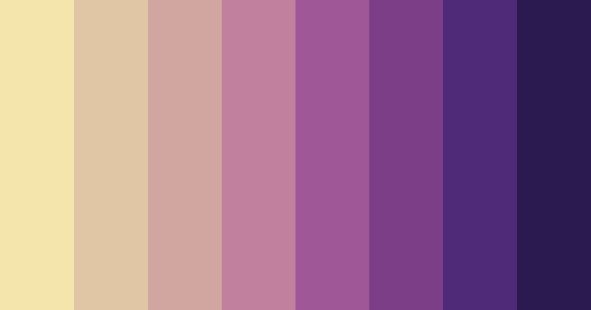 Download mystical orchard color palette PNG image (landscape)