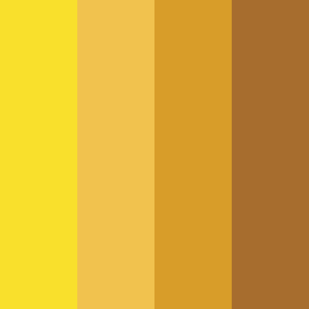 Download spiced sunshine color palette PNG image (square)
