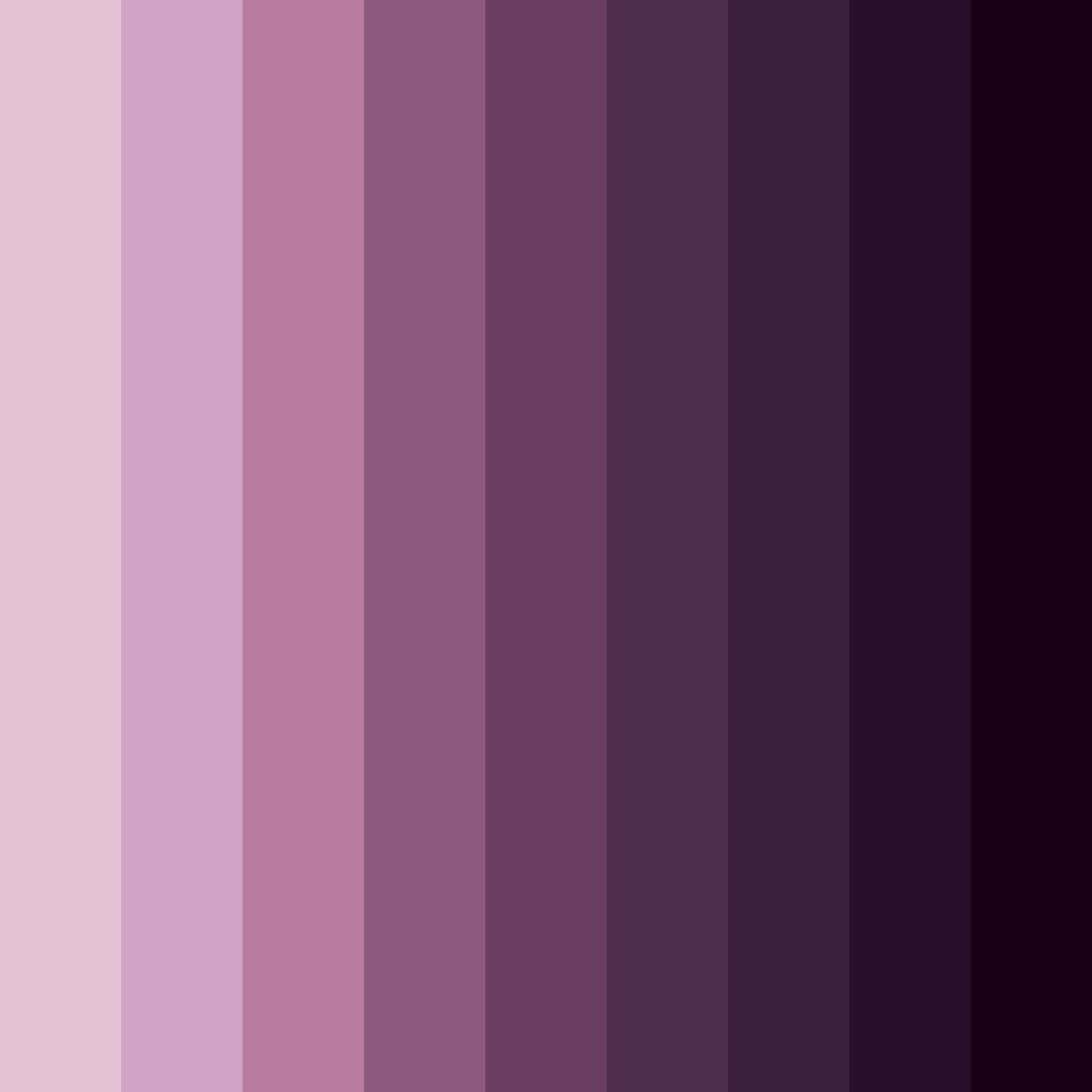 Download eggplant shades color palette PNG image (square)