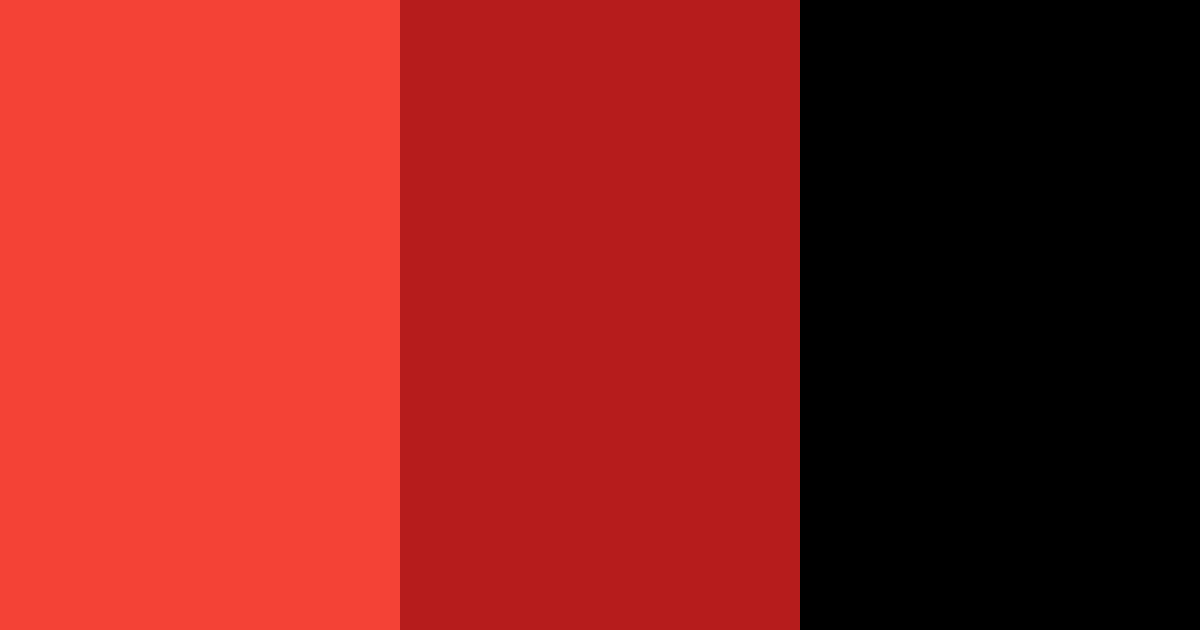 Download red and black elegance color palette PNG image (landscape)