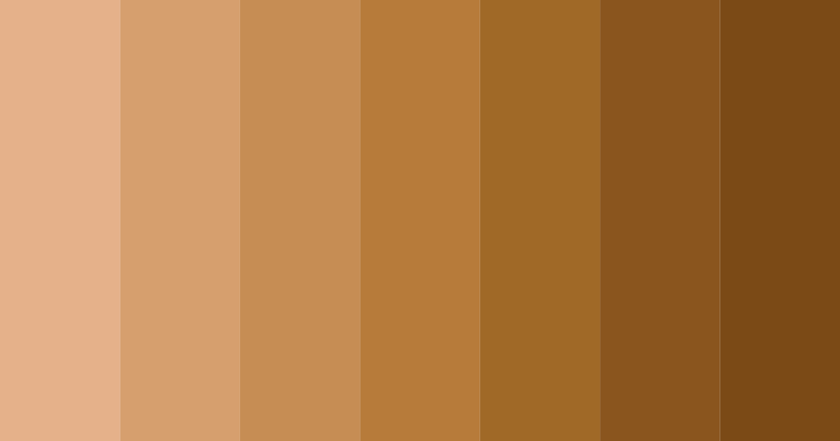 Download rustic ember color palette PNG image (landscape)