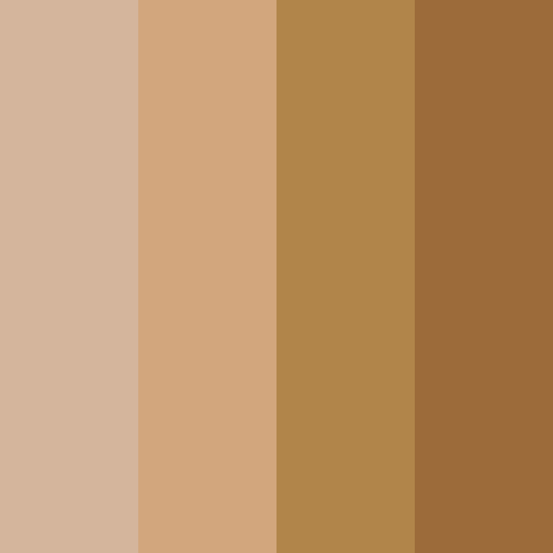 Download autumn embrace color palette PNG image (square)