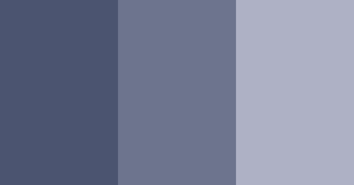 Download dark blue color palette PNG image (landscape)