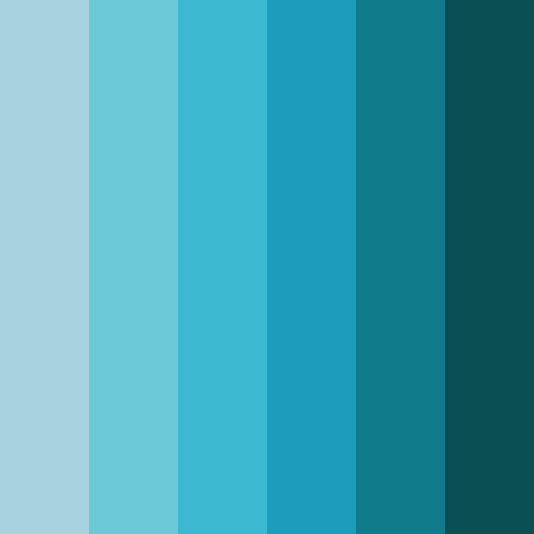 Download abyssal serenity color palette PNG image (square)
