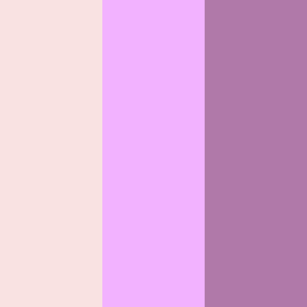 Download pink dream color palette PNG image (square)