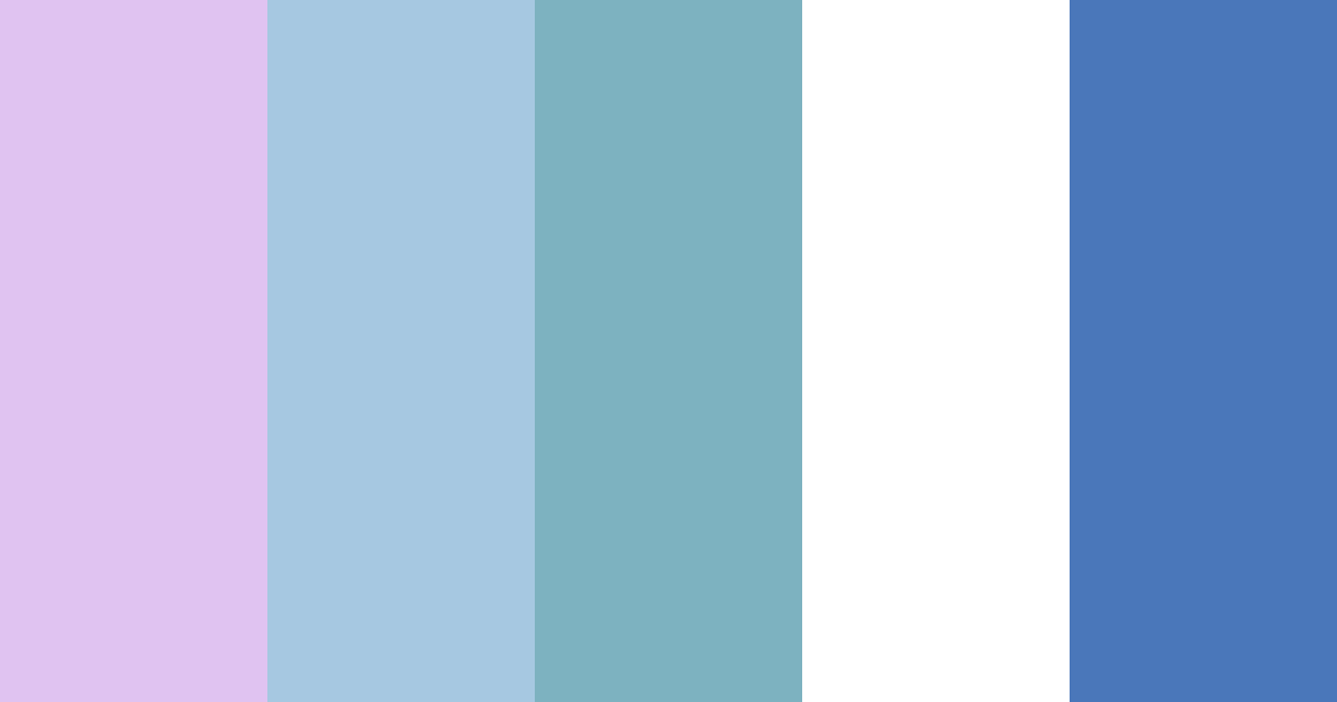 Download serenity in hues color palette PNG image (landscape)