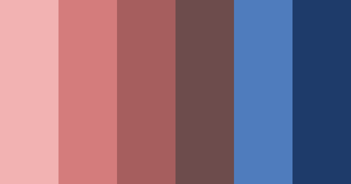 Download red blue brown color palette PNG image (landscape)