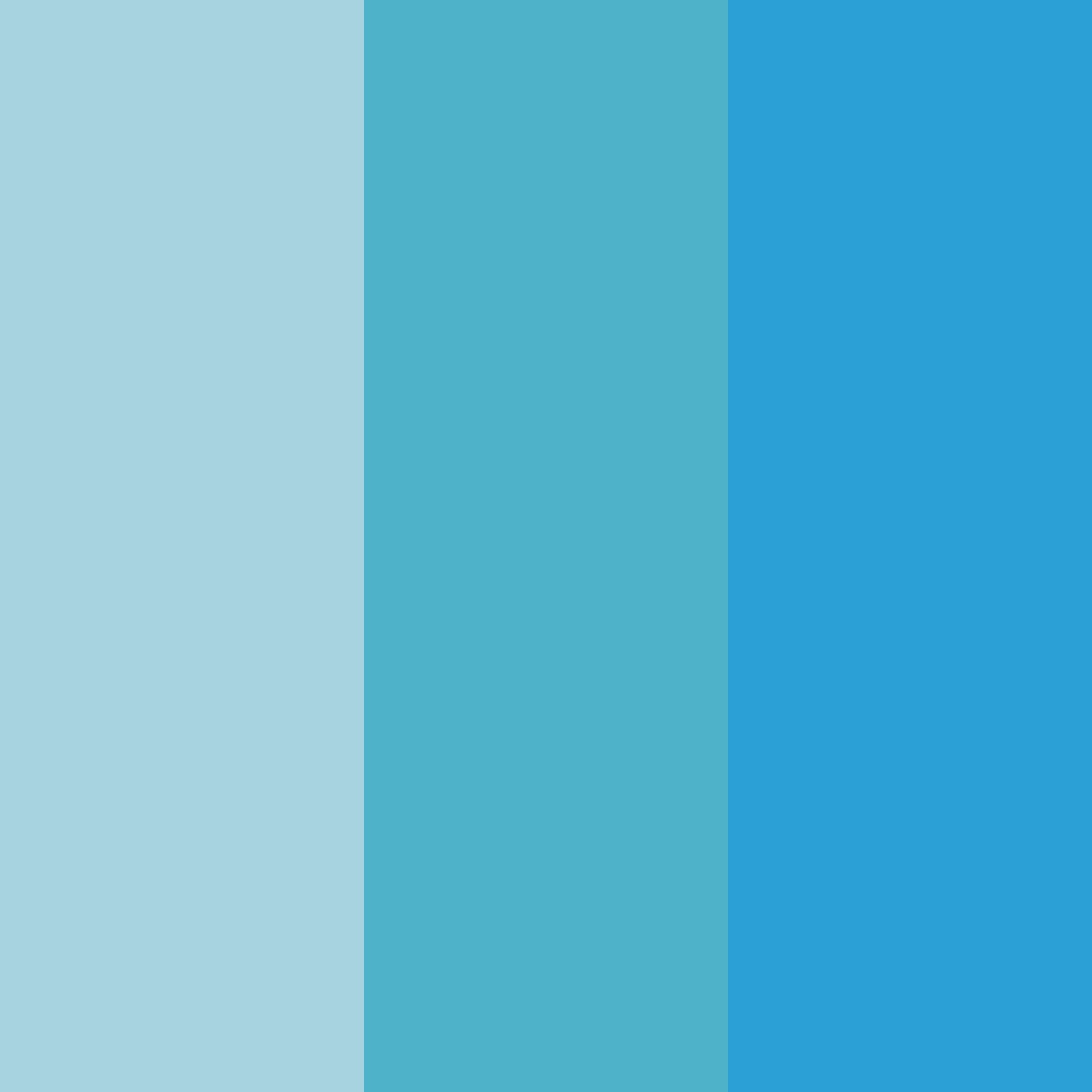 Download blue ozone color palette PNG image (square)