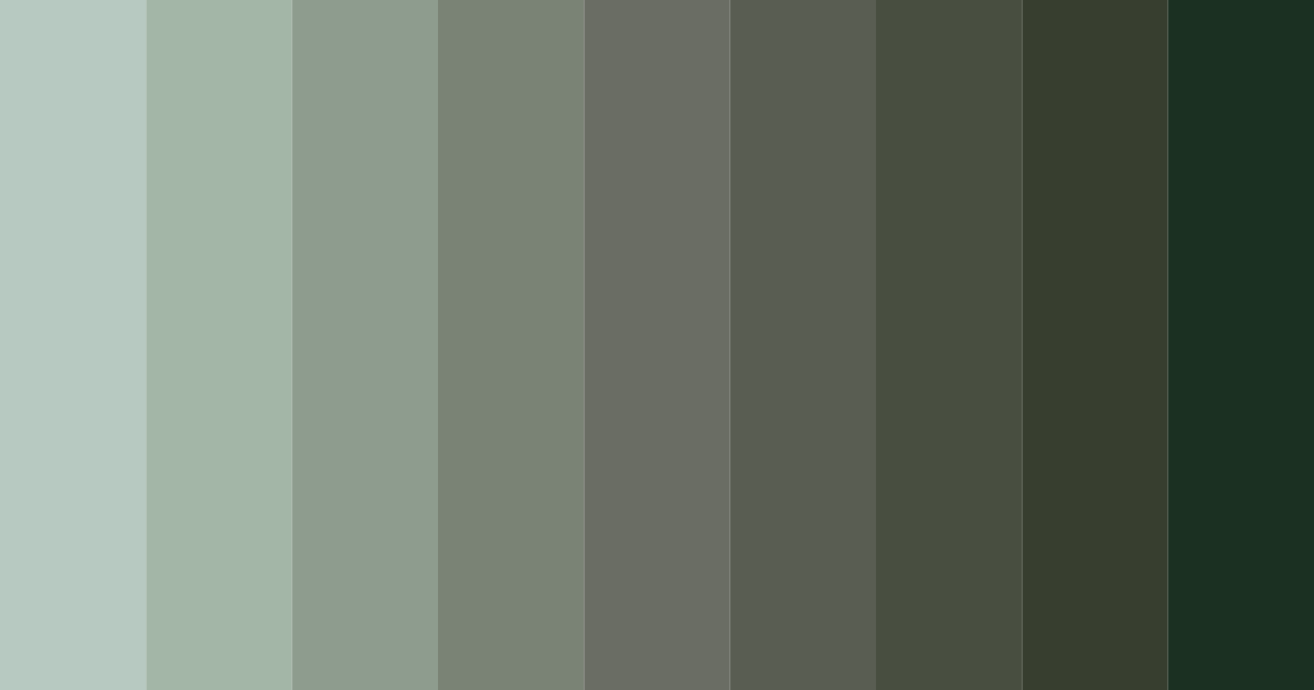 Download forest shadows color palette PNG image (landscape)
