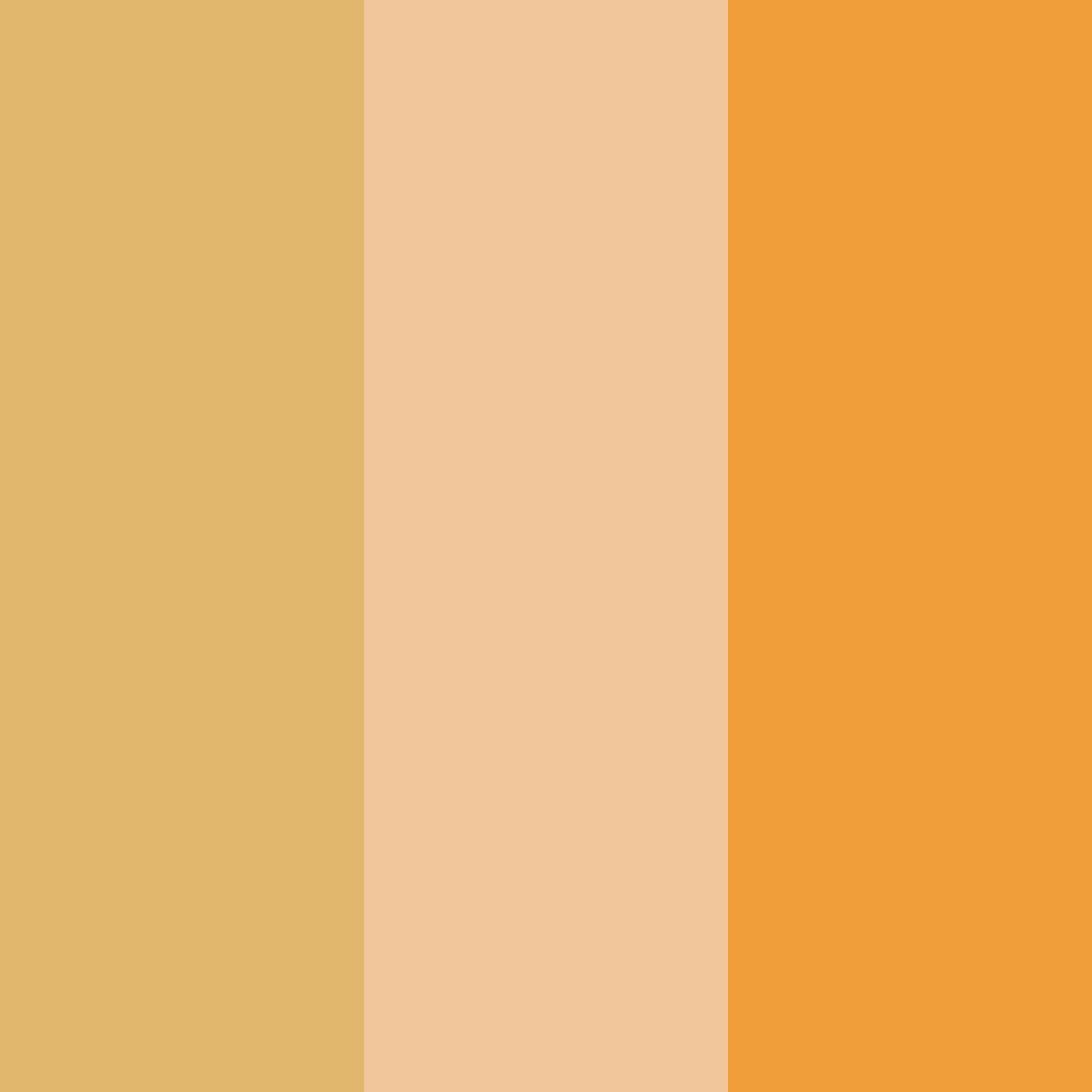 Download golden dusk serenity color palette PNG image (square)