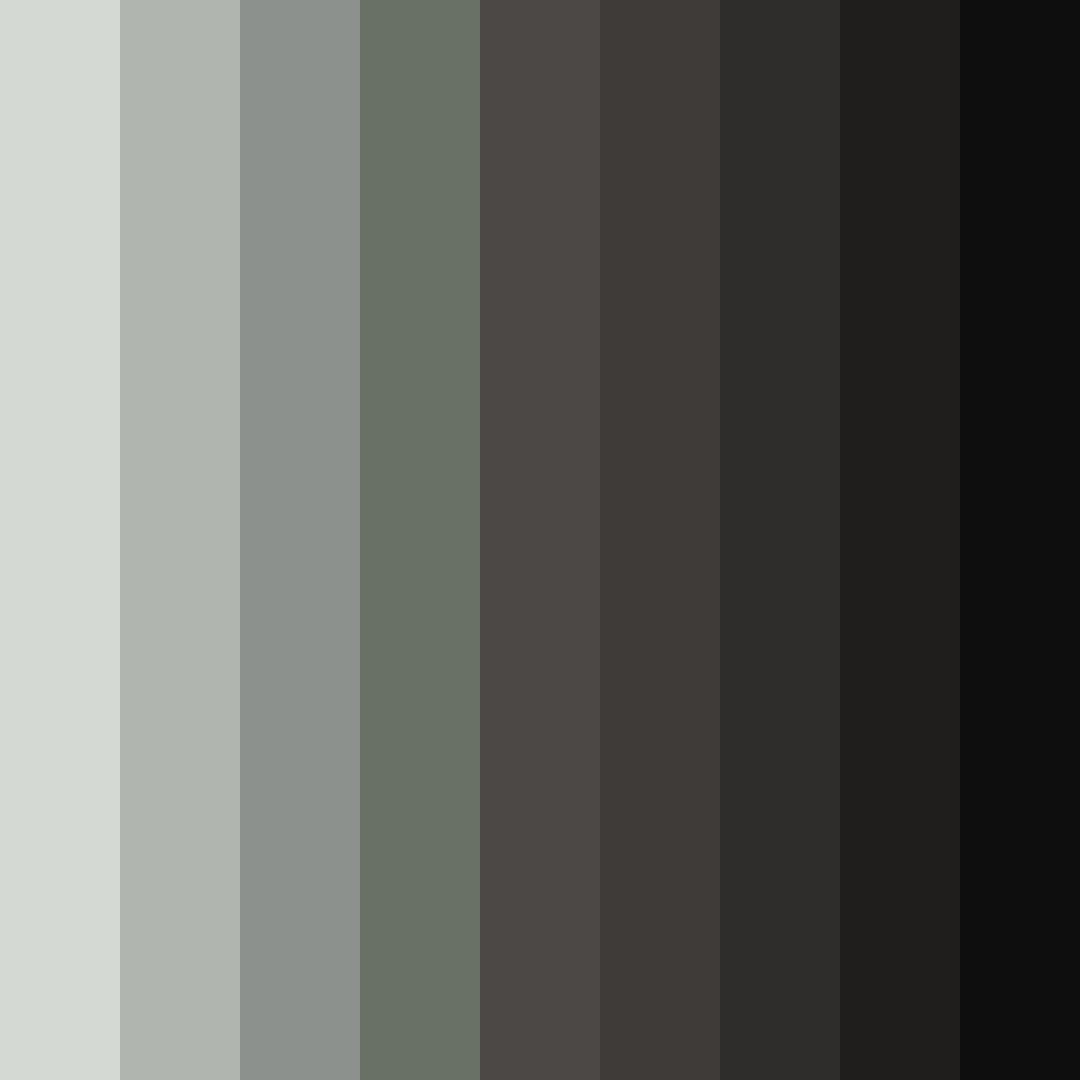 Download silver mist color palette PNG image (square)