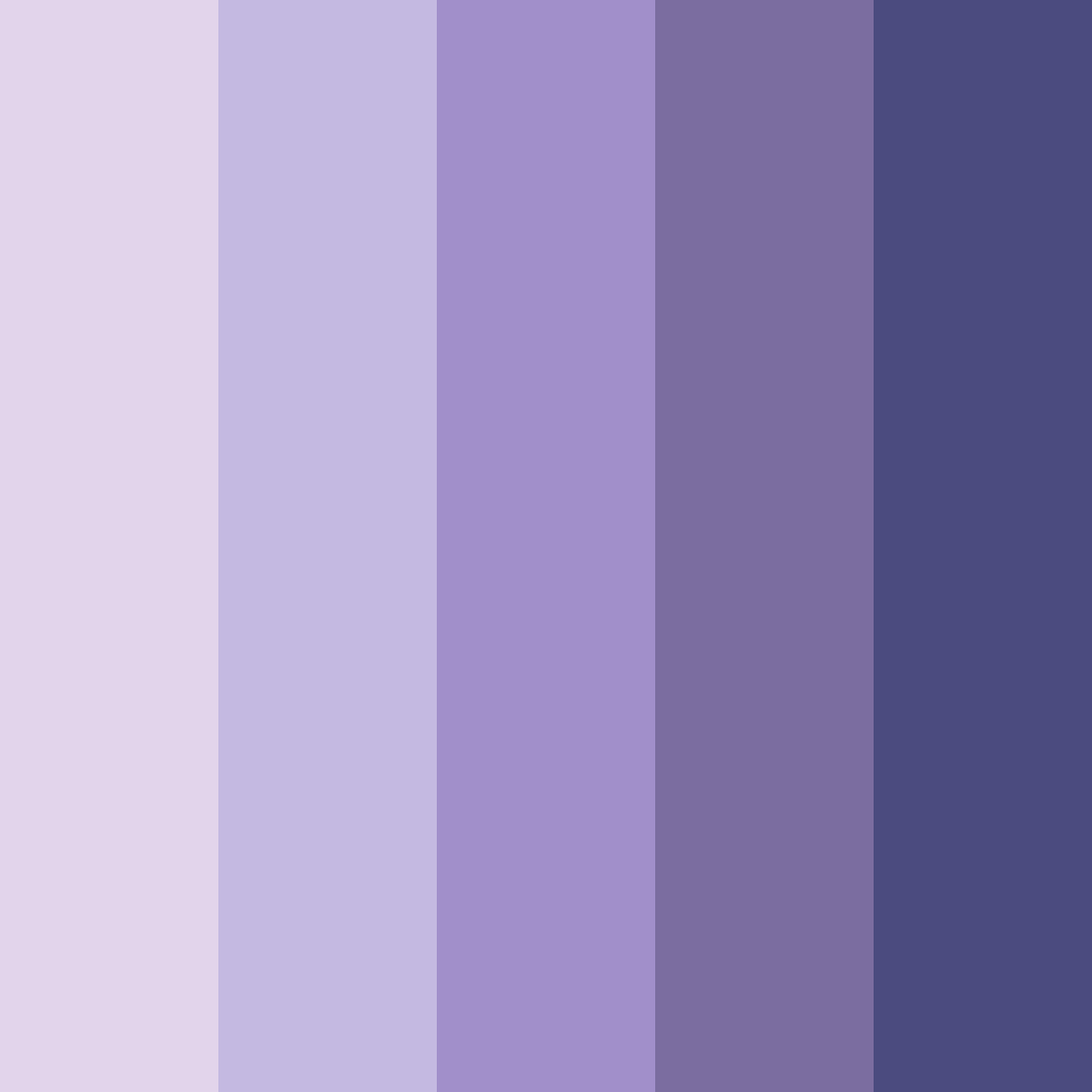 Download lavender ash dreams color palette PNG image (square)