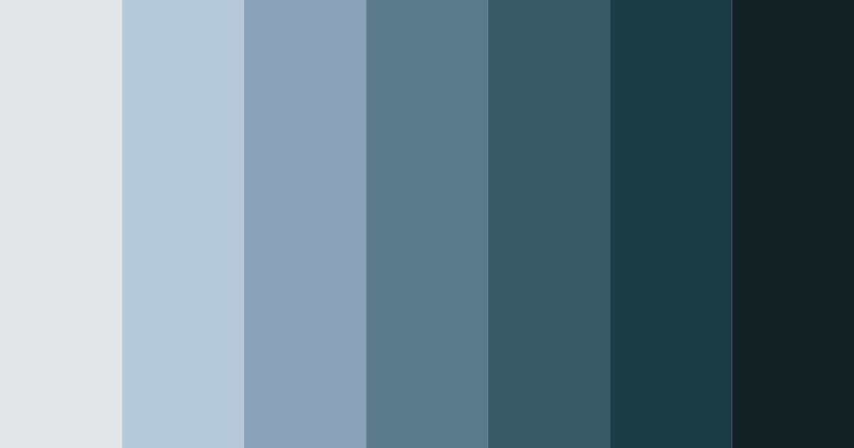 Download steel and shadows color palette PNG image (landscape)