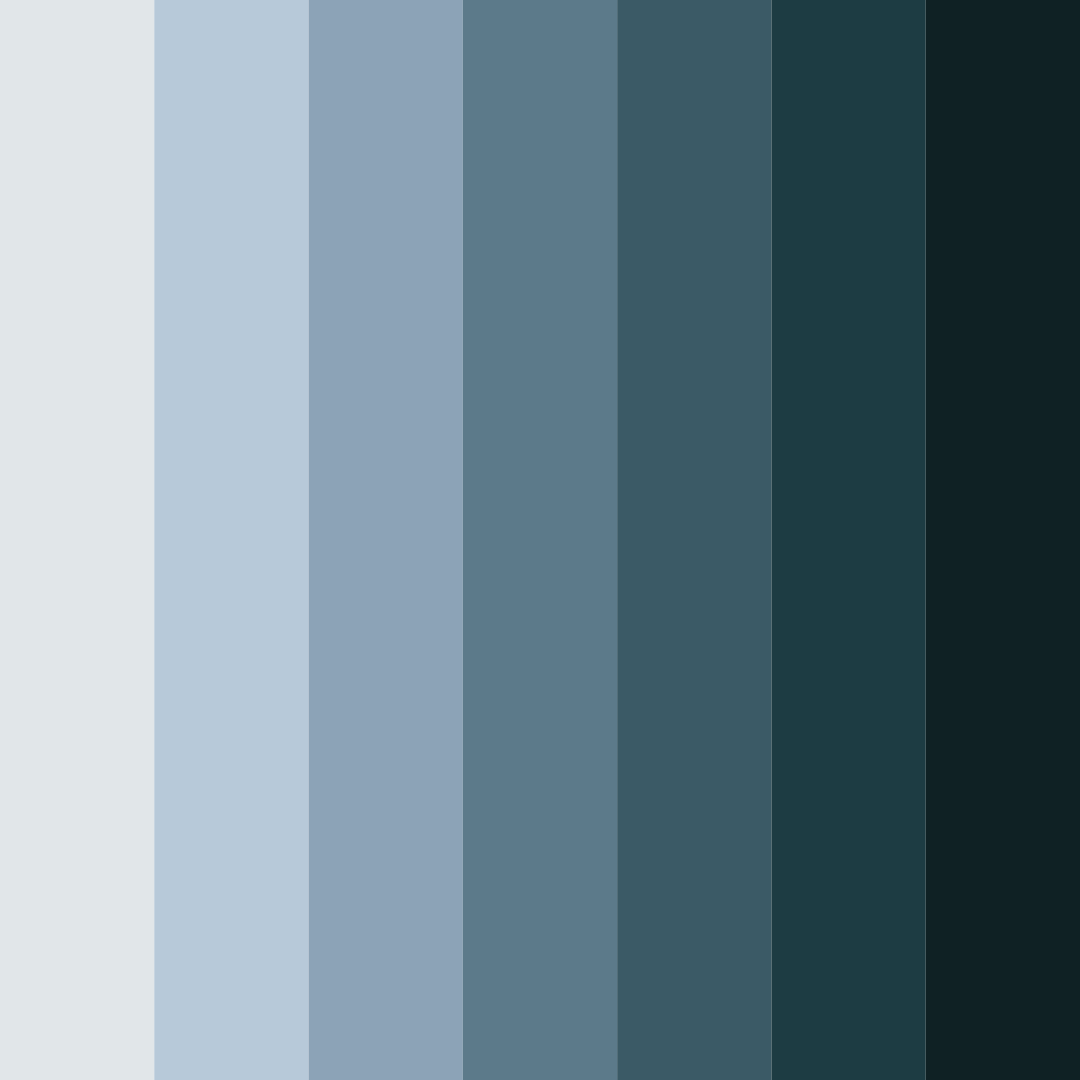 Download steel and shadows color palette PNG image (square)