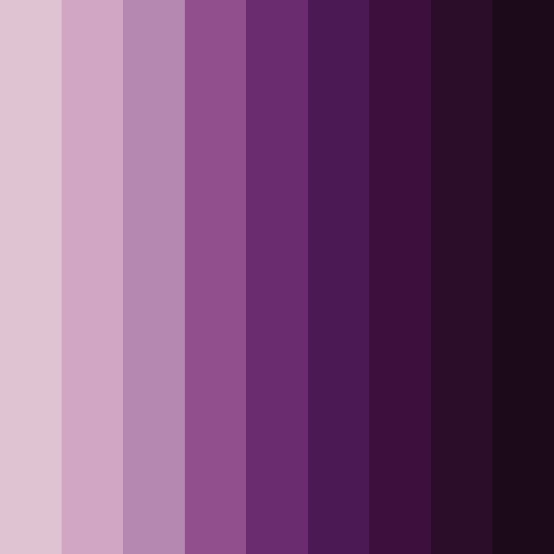 Download eggplant shades color palette PNG image (square)