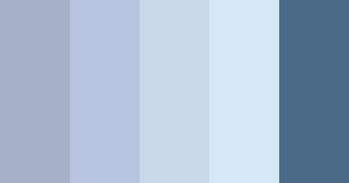 Download serene skies color palette PNG image (landscape)
