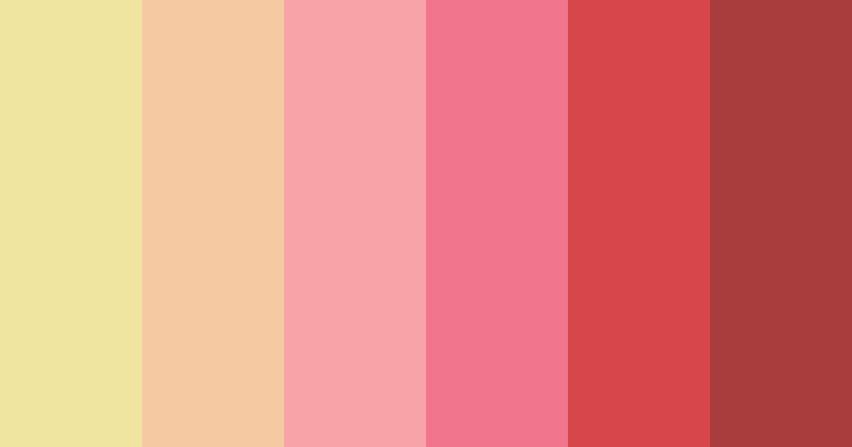 Download sunset shores and sweet chats color palette PNG image (landscape)