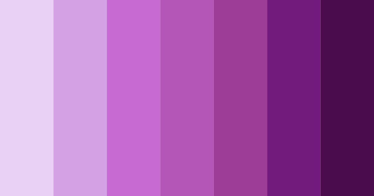 Download lavender lush friendship color palette PNG image (landscape)