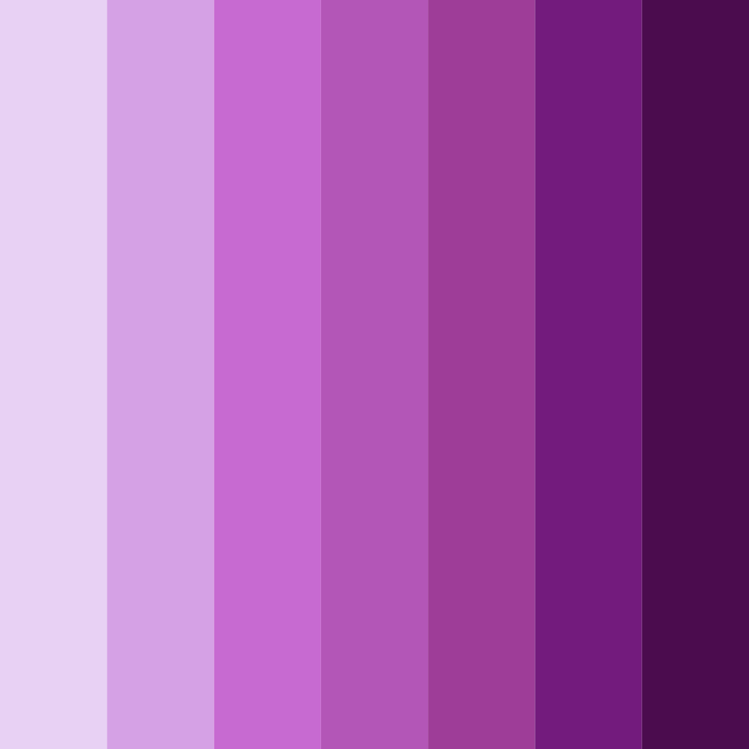 Download lavender lush friendship color palette PNG image (square)