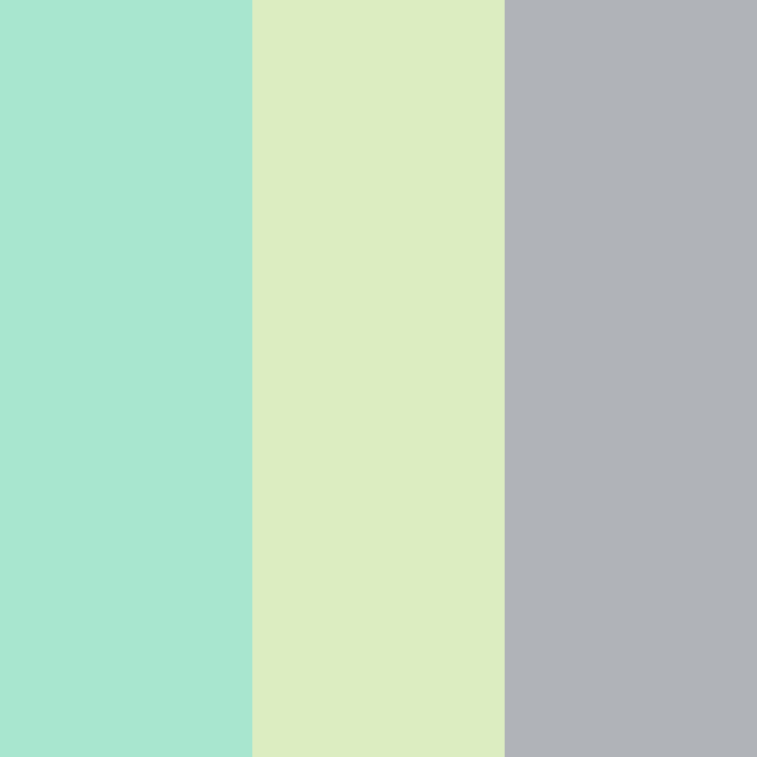 Download fresh serenity color palette PNG image (square)