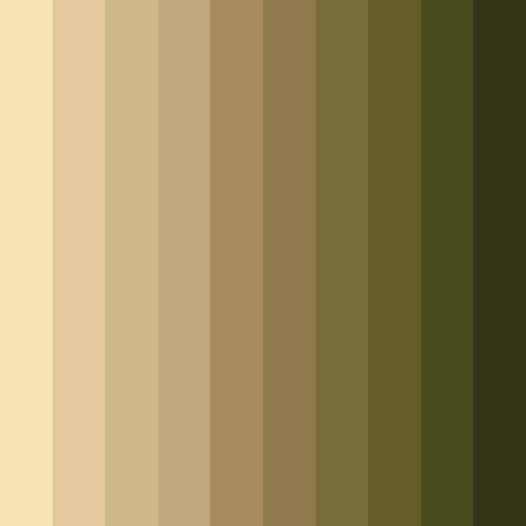 Download sandy serenity color palette PNG image (square)