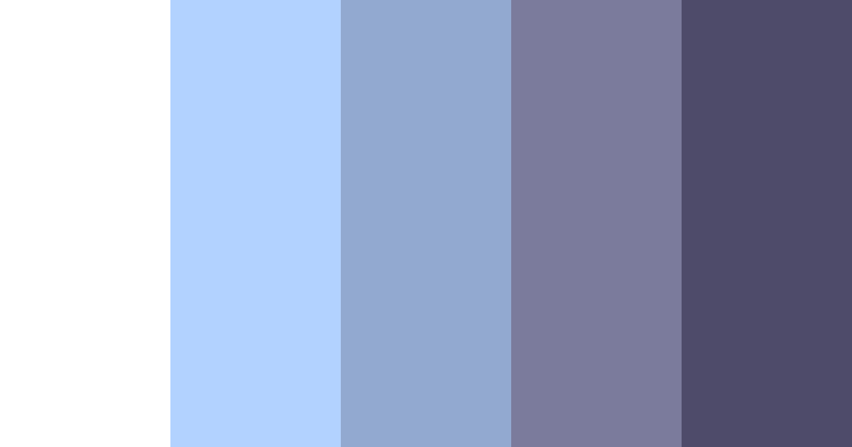 Download serene twilight color palette PNG image (landscape)