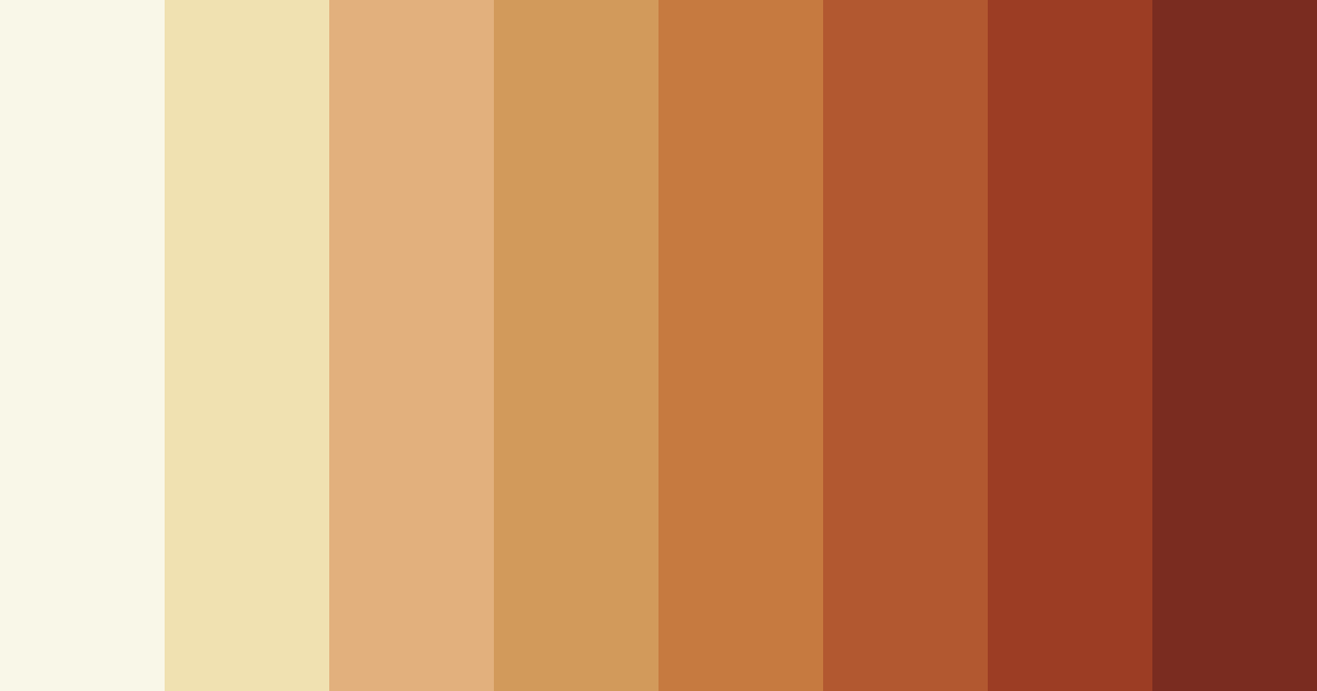 Download autumn's embrace color palette PNG image (landscape)