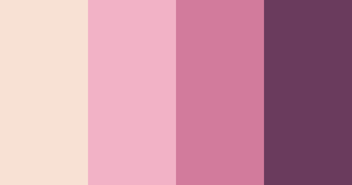 Download blossom whispers color palette PNG image (landscape)