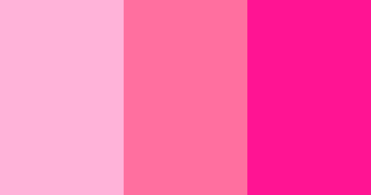 Download bright deep pink color palette PNG image (landscape)