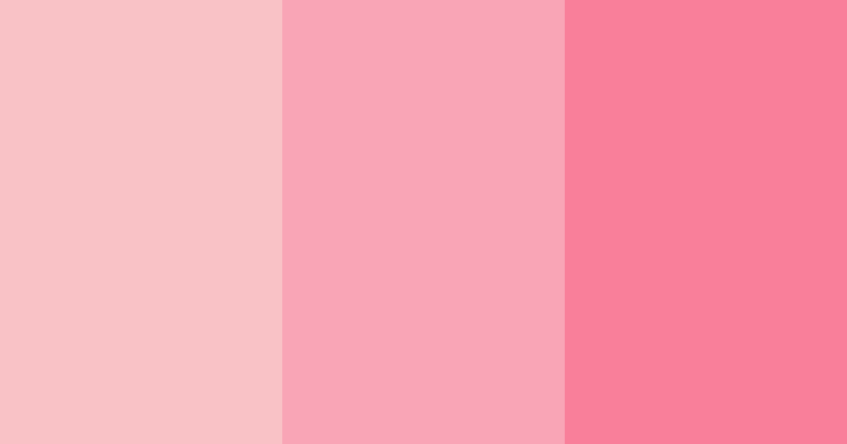 Download pink valentine color palette PNG image (landscape)