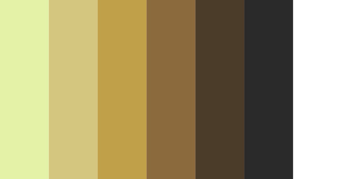 Download earthy whispers color palette PNG image (landscape)