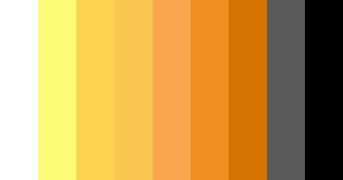 Download sunset shadows color palette PNG image (landscape)