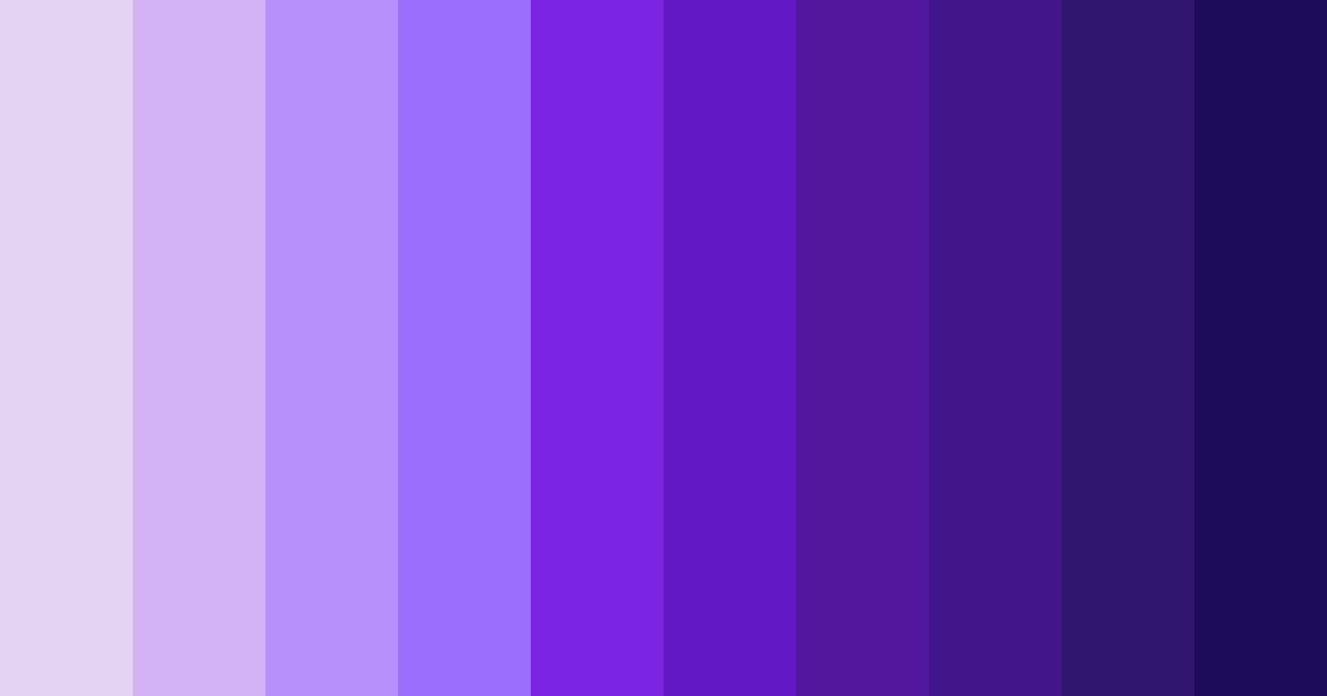 Download purple dream color palette PNG image (landscape)