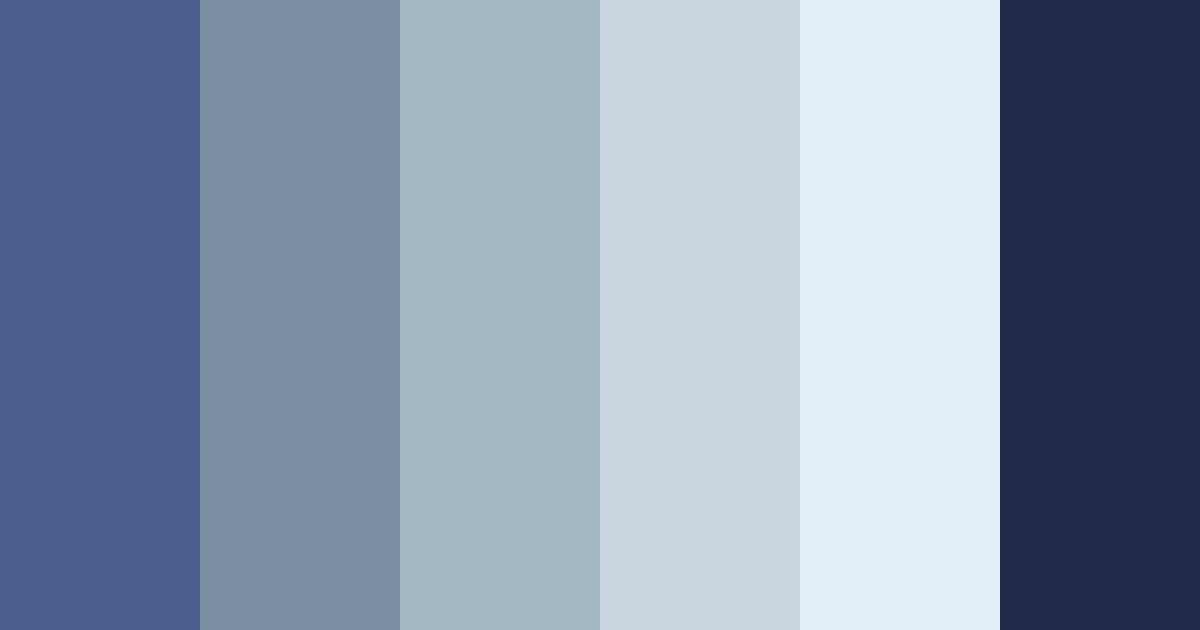 Download midnight serenity color palette PNG image (landscape)