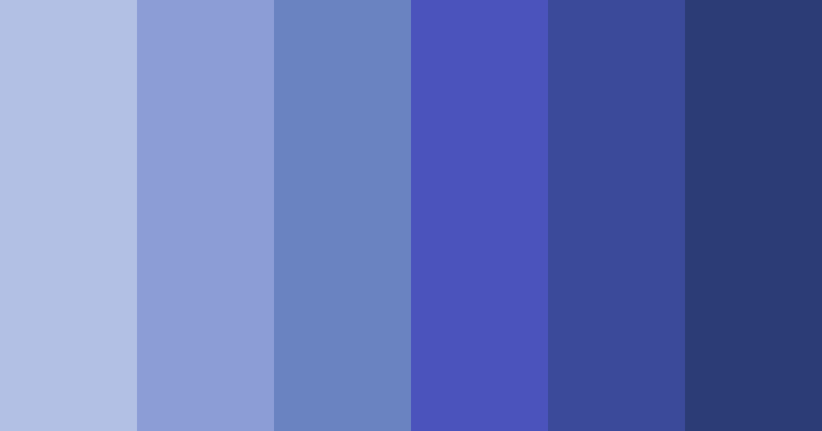 Download azure dreams color palette PNG image (landscape)