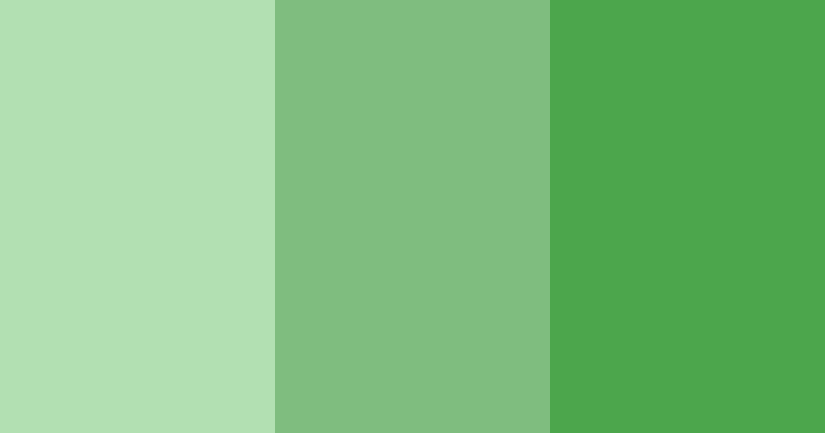Download emerald oasis color palette PNG image (landscape)