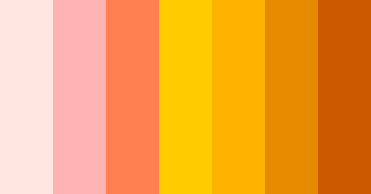 Download citrus serenade color palette PNG image (landscape)