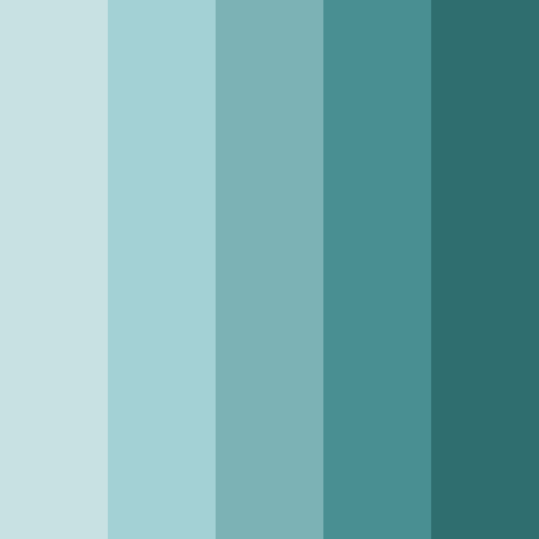 Download juniper breeze color palette PNG image (square)