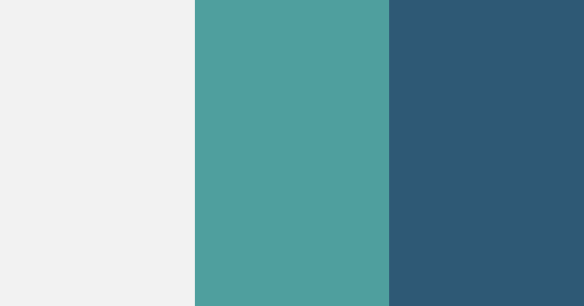 Download teal and gray serenity color palette PNG image (landscape)
