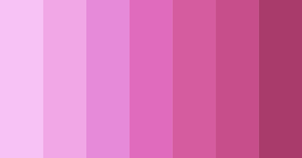 Download birthday bliss color palette PNG image (landscape)
