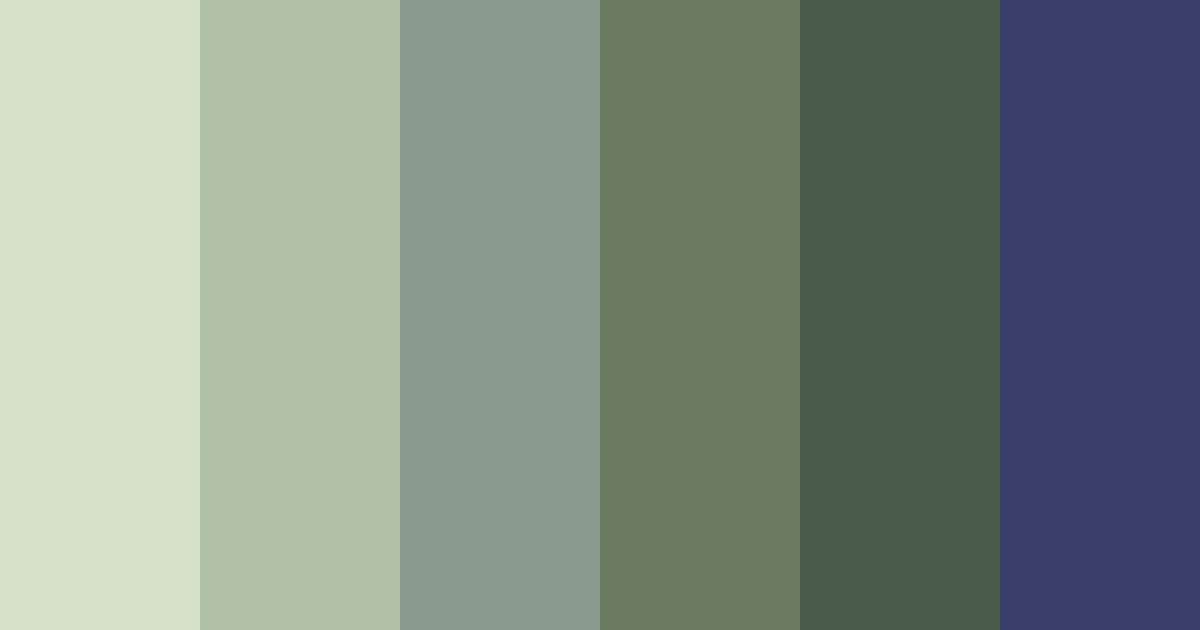 Download enchanted grove color palette PNG image (landscape)