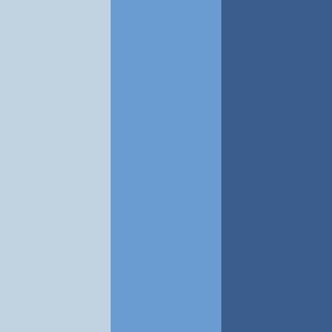 Download blue enchantment color palette PNG image (square)