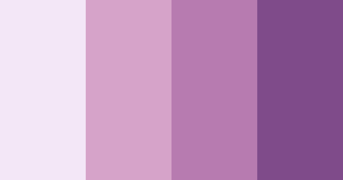 Download blossom elegance color palette PNG image (landscape)