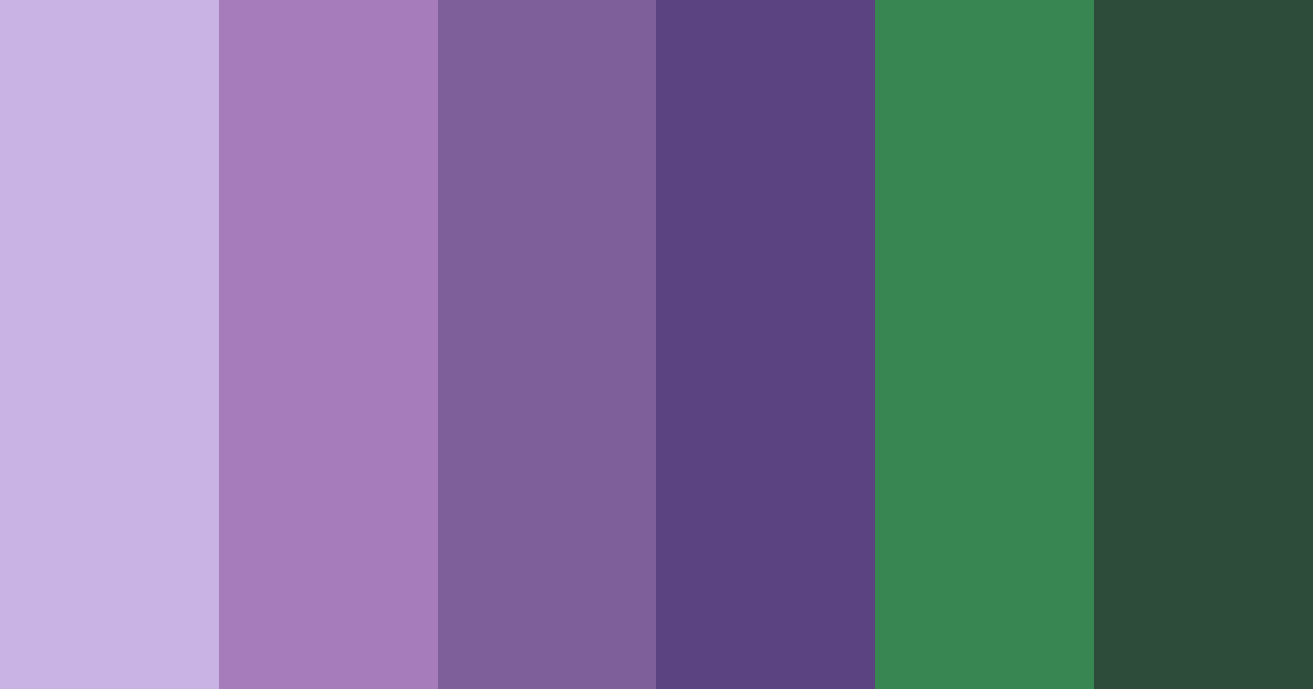 Download twilight grove color palette PNG image (landscape)