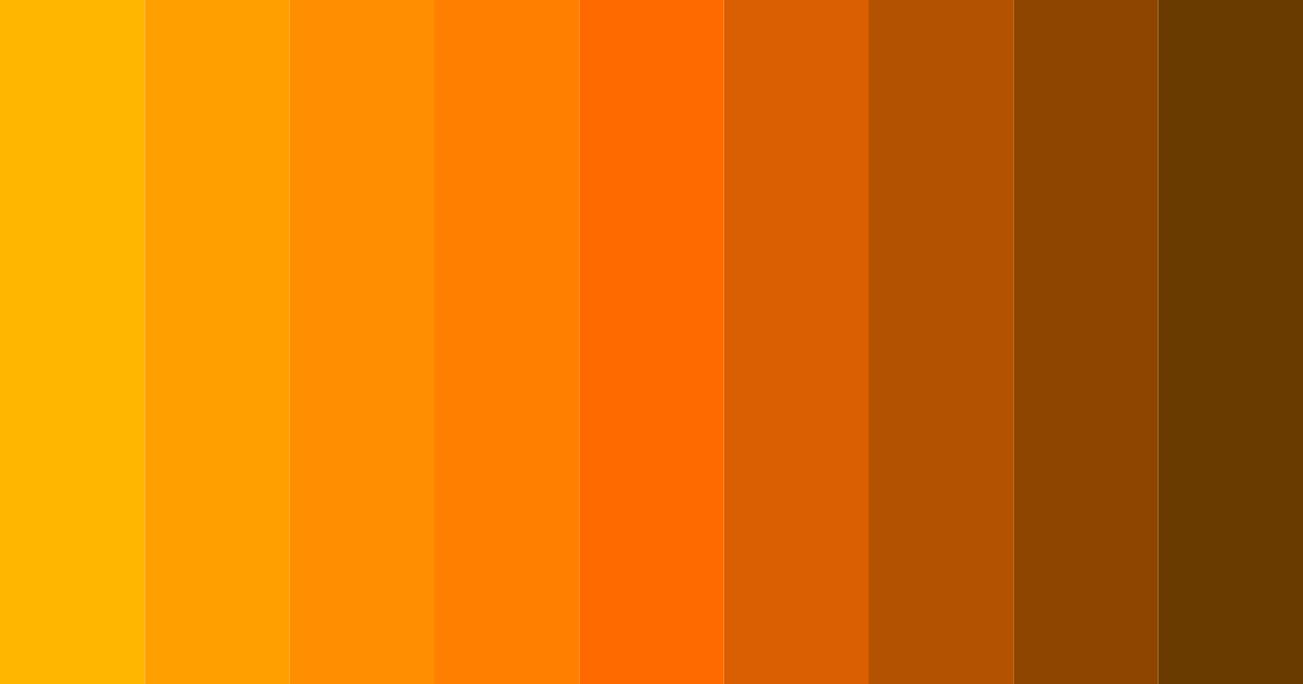 Download citrus sunset color palette PNG image (landscape)