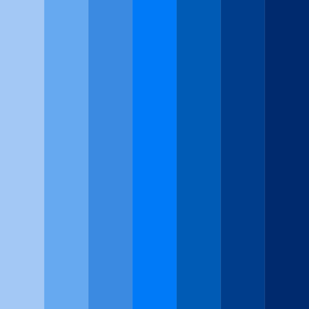 Download skyfall blues color palette PNG image (square)