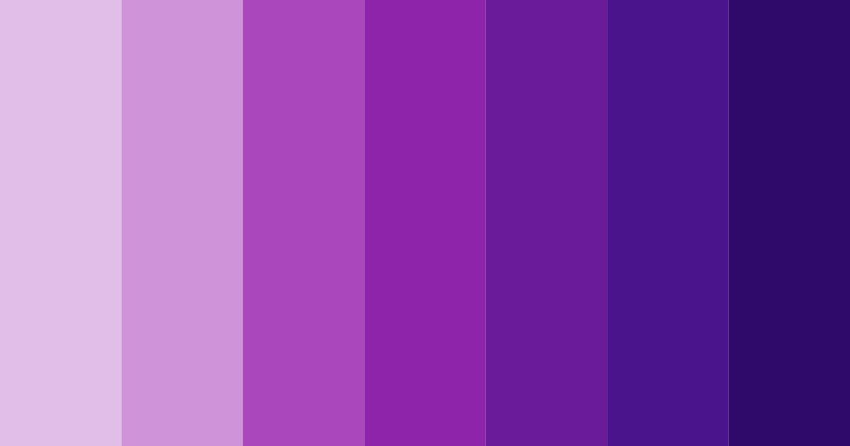 Download purple dream color palette PNG image (landscape)