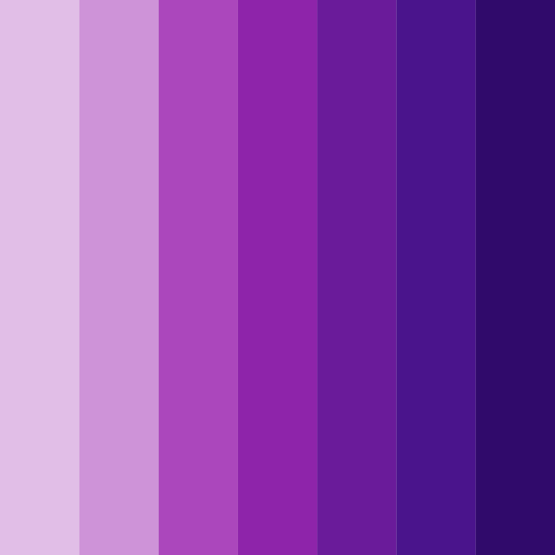 Download purple dream color palette PNG image (square)