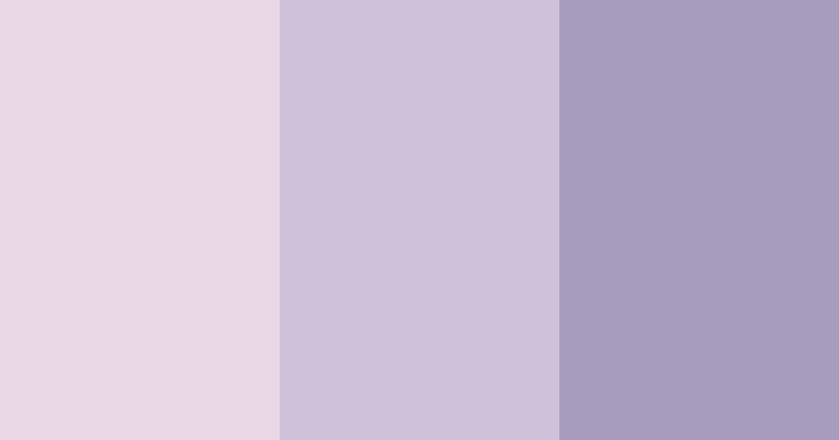 Download whispering lilac dreams color palette PNG image (landscape)