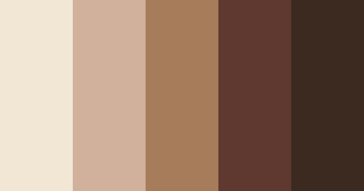 Download caffeine dreams color palette PNG image (landscape)